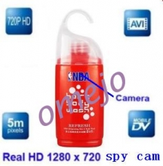 Motion Detection 720P Shampoo Bottle Hidden Bathroom Spy Camera DVR 1280x720 HD 16GB  